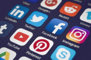 Hilversum,,Netherlands,-,Februari,06,,2017:,Social,Media,Are,Trending social media risks personal injury